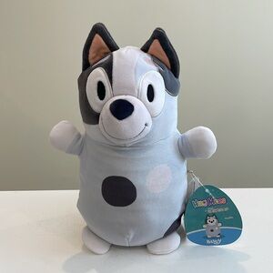NWT 10” Disney Muffin Hugmees Squishmallow from Bluey Series